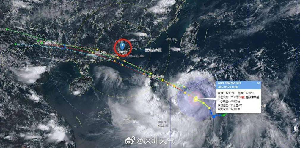 深圳最新台风动态及影响概述