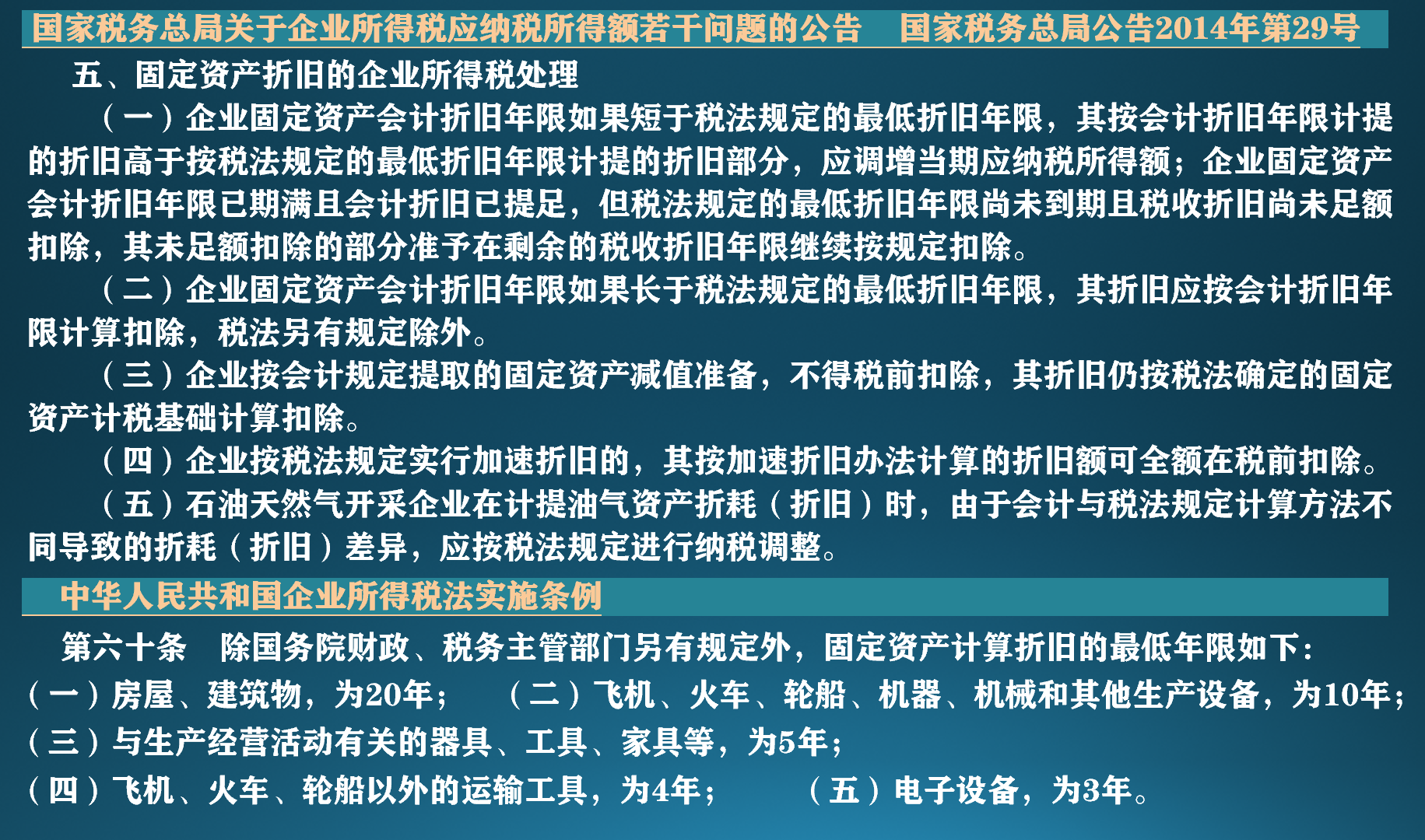 固定资产折旧年限最新规定及其对企业财务影响分析