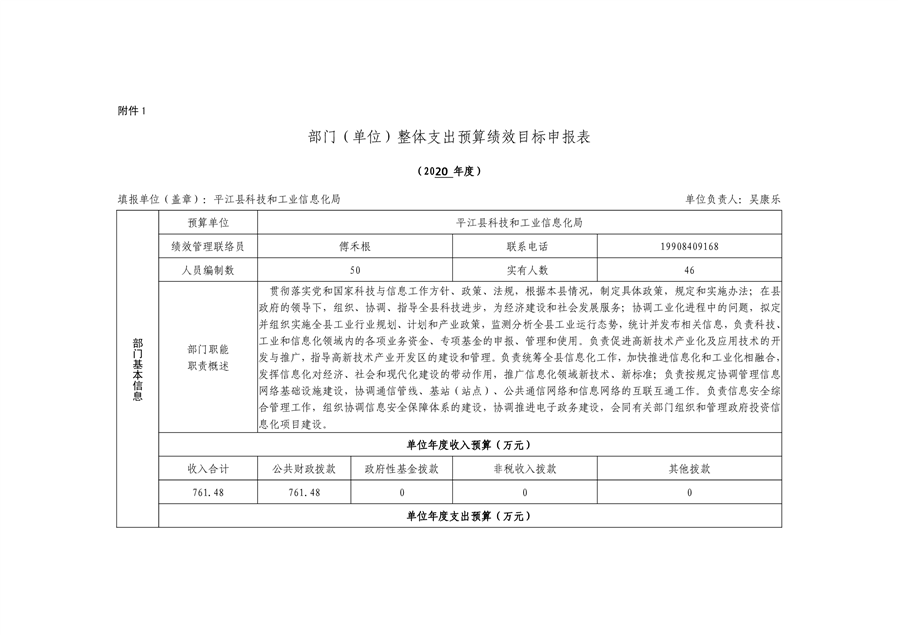 平江县科学技术和工业信息化局最新招聘启事